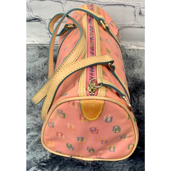 Dooney & Bourke Bags Dooney And Bourke Y2k Pink Logo Shoulder Bag Poshmark